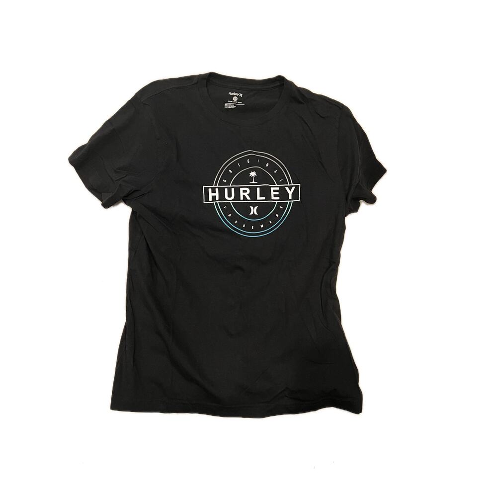 Hurley Black T-Shirt Mens L